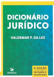 Livro Dicionário Jurídico Autor Luz , Valdemar P. da (2021) [usado]