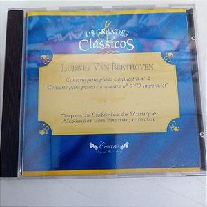 Cd Ludwig Van Bethoven - os Grandes Clássicos Interprete Orquestra Sinfonica de Monique (1990) [usado]