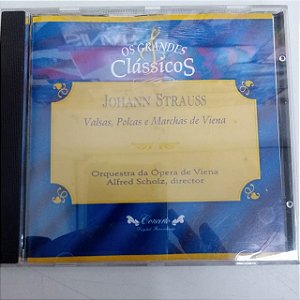 Cd Johann Strauss - os Hgrandes Clássicos Interprete Johann Strauss (1990) [usado]