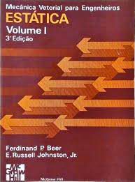 Livro Mecânica Vetorial para Engenheiros - Estática Vol. 1 Autor Beer, Ferdinand P. (1980) [usado]