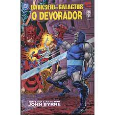 Gibi Darkseid Vs Galactus, o Devorador Autor Roteiro e Arte por John Byrne (1997) [usado]