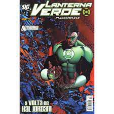 Gibi Lanterna Verde Nº 01 - Renascimento Autor a Volta de Hal Jordan [usado]