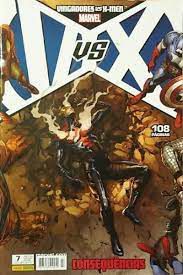 Gibi Vingadores Vs X-men Nº 7 - Capa Variante Autor Consequências (2013) [usado]