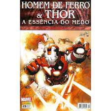 Gibi Homem de Ferro e Thor Nº 29 Autor a Essência do Medo (2012) [usado]
