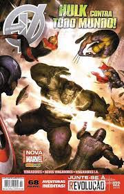Gibi os Vingadores Nº 22 - Totalmente Nova Marvel Autor Hulk contra Todo Mundo! (2015) [usado]