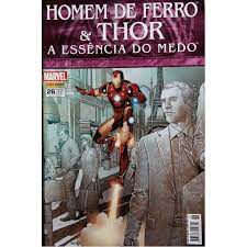 Gibi Homem de Ferro e Thor Nº 26 Autor a Essência do Medo (2012) [usado]
