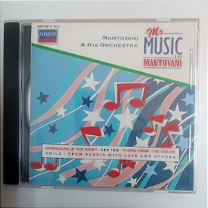 Cd Mr. Music Mantovani Interprete Mantovani e His Orchestra (1989) [usado]