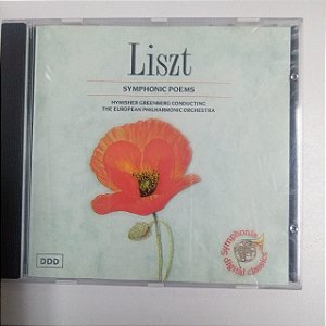 Cd Liszt - Symphonic Poems Interprete Th European Philharmonic Orchestra [usado]