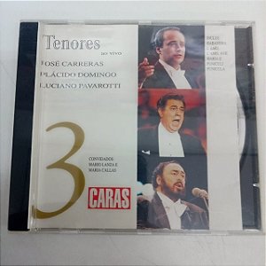 Cd Tenores ao Vivo Interprete José Carreras , Plácido Domingo e Luciano Pavarotti [usado]