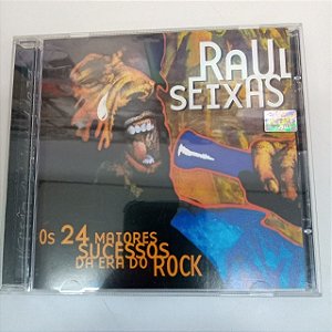 Cd Raul Seixas - os 24 Sucessos da Era do Rock Interprete Raul Seixas (1973) [usado]