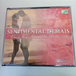 Cd Sentimental Demais - o Melhor da Musica Romantica Nacional e Internacional /box com Cinco Cds Interprete Varios [usado]