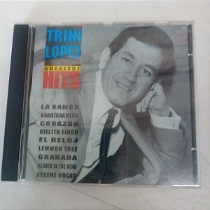Cd Trini Lopez - Greatest Hits Interprete Trini Lopez [usado]