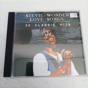 Cd Steve Wonder - Love Songs - 20 Classic Hits Interprete Steve Wonder (1995) [usado]
