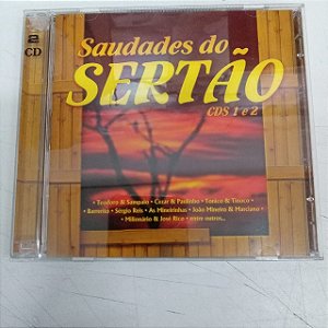 Cd Saudades do Sertão - Cds 1 e 2 Cd - Duplo Interprete Varios (2004) [usado]
