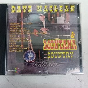 Cd Dave Maclean - Montana Country Interprete Dave Maclean [usado]