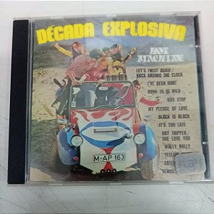 Cd Década Explosiva - Hot Machine Interprete Varios [usado]