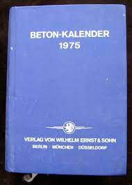Livro Beton-kalender 1975 Teil 2 Autor Desconhecido (1975) [usado]
