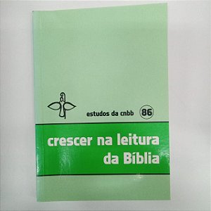 Livro Crescer na Leitura da Bíblia Autor Varios (2003) [usado]