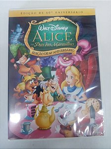 Dvd Alice no País das Maravilhas Editora Disney [usado]