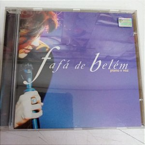Cd Fafa de Belem - Piano e Voz Interprete Fafa de Belem (2002) [usado]