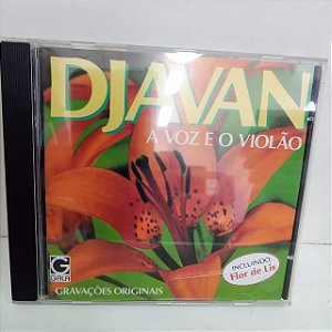 Cd Djavan - a Voz e o Violão Interprete Djavan [usado]
