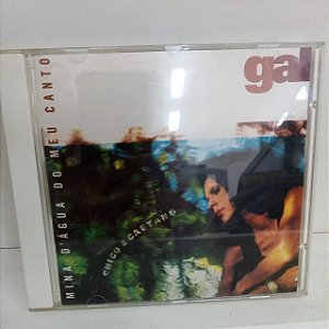 Cd Gal Costa - Minha D´água do Meu Canto Interprete Gal Costa (1985) [usado]