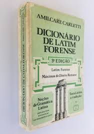 Livro Dicionário de Latim Forense Autor Carletti, Amilcare (1990) [usado]