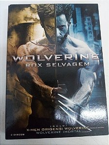 Dvd Wolverine - Box Selvagem 02 Discos Editora [usado]