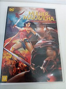 Dvd Mulher Maravilha - Edição Comemorativa Editora Lauren Montgmery [usado]