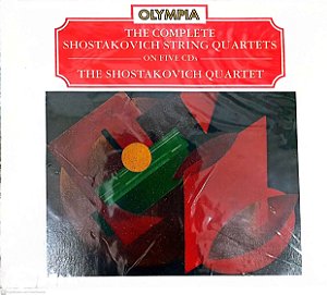 Cd The Complete Shostakovich Box com Cinco Cds Interprete The Shostakovich Quartet (1980) [usado]