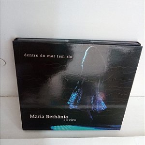 Cd Maria Bethãnia ao Vivo - Dentro do Mar Tem Rio Box com Dois Cds Interprete Maria Bethãnia (2017) [usado]