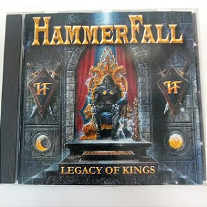 Cd Hammer Fall - Legacy Of Kings Interprete Hammer Fall (1998) [usado]