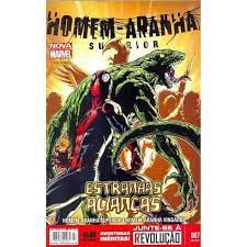 Gibi Homem-aranha Superior Nº 07 - Nova Marvel Autor Estranhas Alianças (2014) [usado]