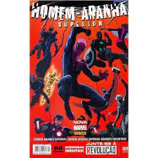 Gibi Homem-aranha Superior Nº 09 - Nova Marvel Autor Homem Aranha Superior Grandes Encontros (2014) [usado]