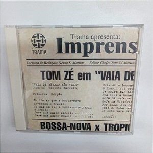 Cd Tom Zé - Imprensa Cantada Interprete Tom Zé [usado]