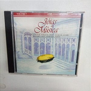 Cd Jóias da Música Vol.7 - os Clássicos dos Clássicos Interprete Vivaldi, Wagner , Strauss , Bizet e Outros [usado]