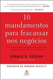 Livro 10 Mandamentos para Fracassar nos Negócios Autor Keough, Donald R. (2010) [usado]
