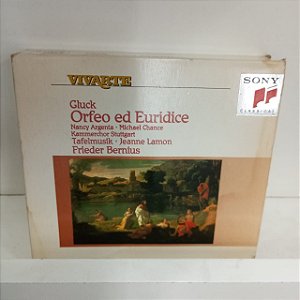 Cd Vivarte - Gluck - Orfeo Ed Euridice Box com Dois Discos Interprete Nancy Argenta , Michael Chance e Outros (1992) [usado]