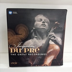 Cd Jaqueline Du Pré - The Great Recording Box com 17 Cds Interprete Jaqueline Du Pré (2012) [usado]