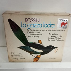 Cd Rossini - La Gazza Ladra Interprete Prague Philharmonic Choir /rai Symphony (1990) [usado]