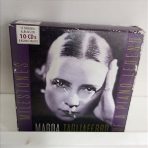 Cd Magda Tagliaferro - Milestones Of Piano Legend / Box com Dez Cds Interprete Magda Taglia Ferro [usado]