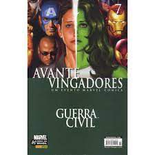 Gibi Avante Vingadores Nº 07 Autor Guerra Civil - um Evento Marvel Comics [usado]