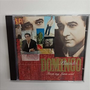 Cd Placido Domingo - From My Latin Soul Interprete Placido Domingo (1994) [usado]
