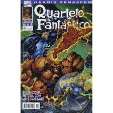 Gibi Quarteto Fantastico Nº 01- Heróis Renascem Autor Quarteto Fantastico Nº 01- Heróis Renascem (1998) [usado]