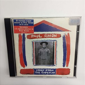 Cd Paul Simon - Songs From The Capeman Interprete Paul Simon (1997) [usado]