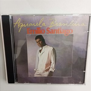 Cd Emílio Santiago - Aquarela Brasileira . Interprete Emílio Santiago [usado]