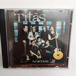 Cd Titãs - Acústico Interprete Titãs (2001) [usado]