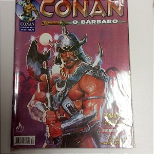 Livro Conan Nº 34 - Conan o Barbaro Autor Mithos [usado]