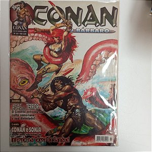 Livro Conan Nº 23 - Conan o Barbaro Autor Mithos [usado]