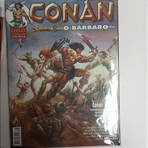 Gibi Conan Nº 38 - Conan o Barbaro Autor Conan e Sonja Combatem suas Duplicadas S I [usado]